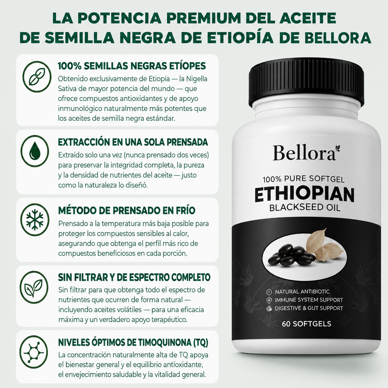 Bellora Ethiopian Black Seed Oil