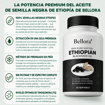 Bellora Ethiopian Black Seed Oil